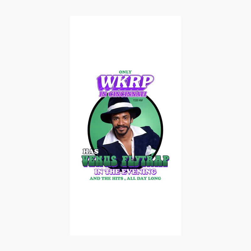 Venus Flytrap - Dj from WKRP in Cincinnati iPhone Case