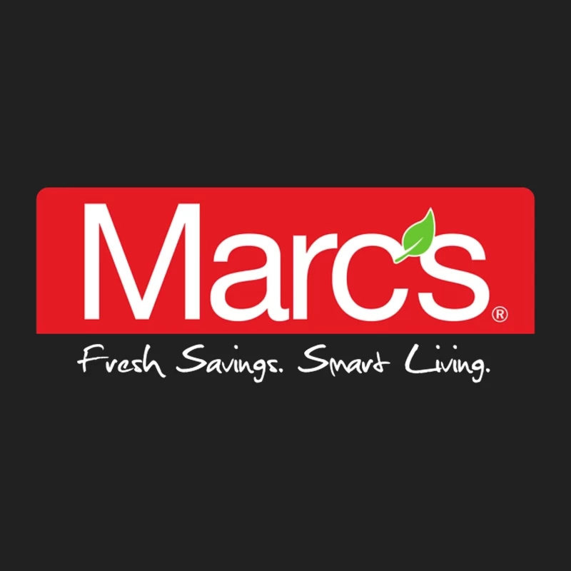 Marc's Supermarket Logo with Fresh Savings Tagline Bucket Hat