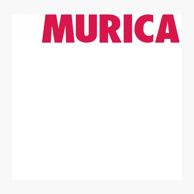 #Murica Throw Pillow