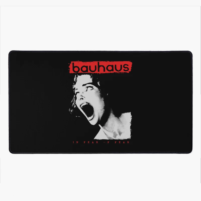 Bauhaus - In Fear of Fear Gothic Album Art Desk Mat