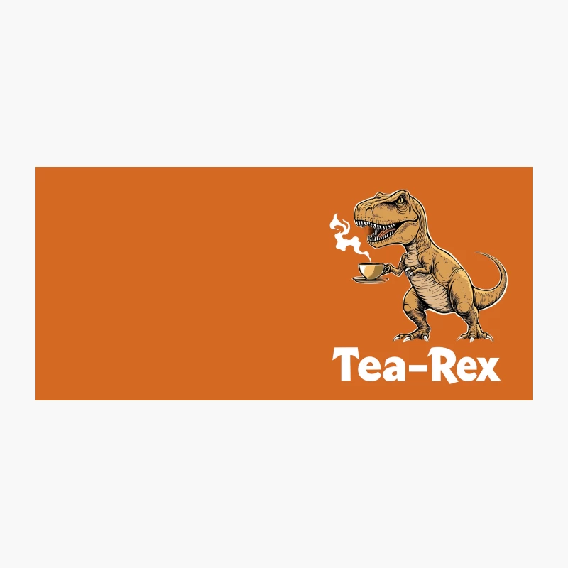 dinosaur T-Rex coffee humor illustration cartoon prehistoric reptile Coffee Mug