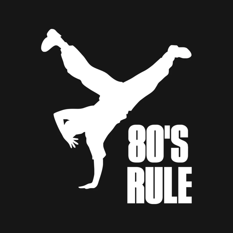 80_s Rule Break Dancer Mouse Pad