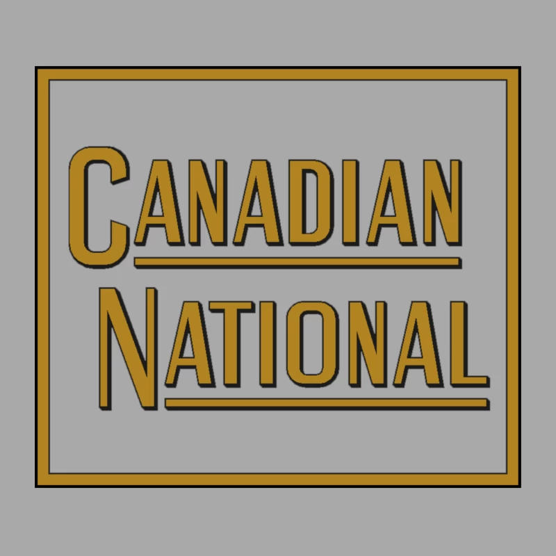 Canadian National Railways 2 Male Pullover Hoodie
