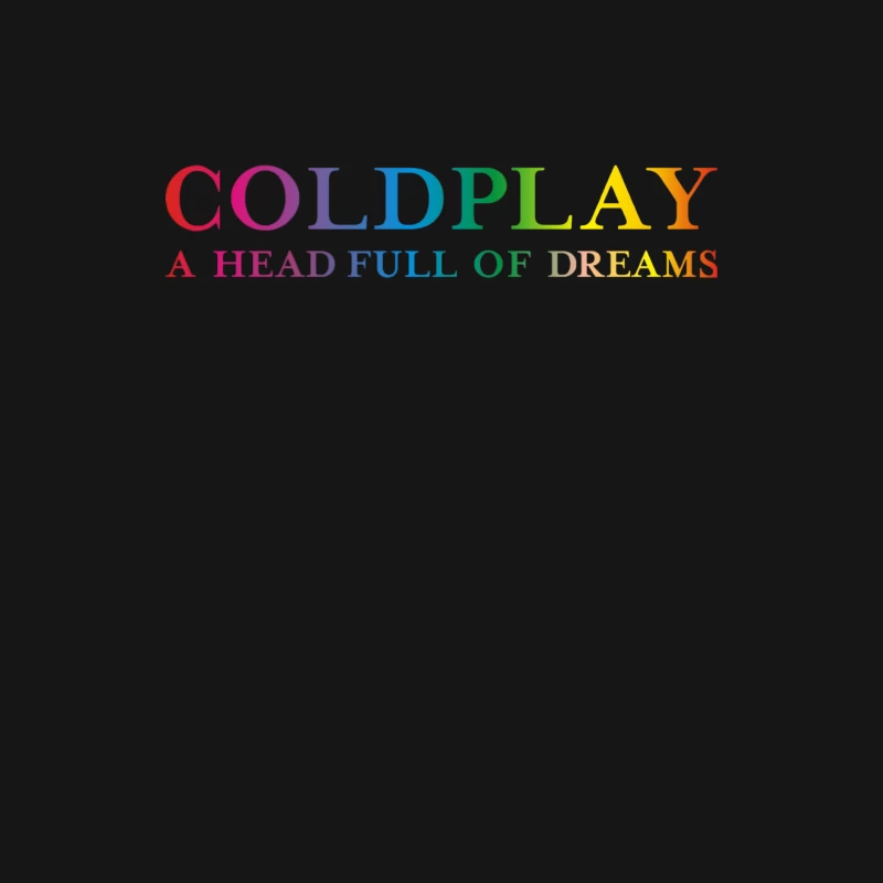 COLDPLAY A HEAD FULL OF DREAMS VECTOR Male Long Sleeve T-Shirt