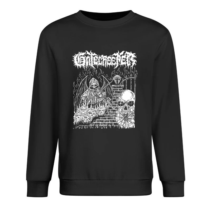 Gatecreeper Grin Of The Reaper Male Pullover Sweatshirt