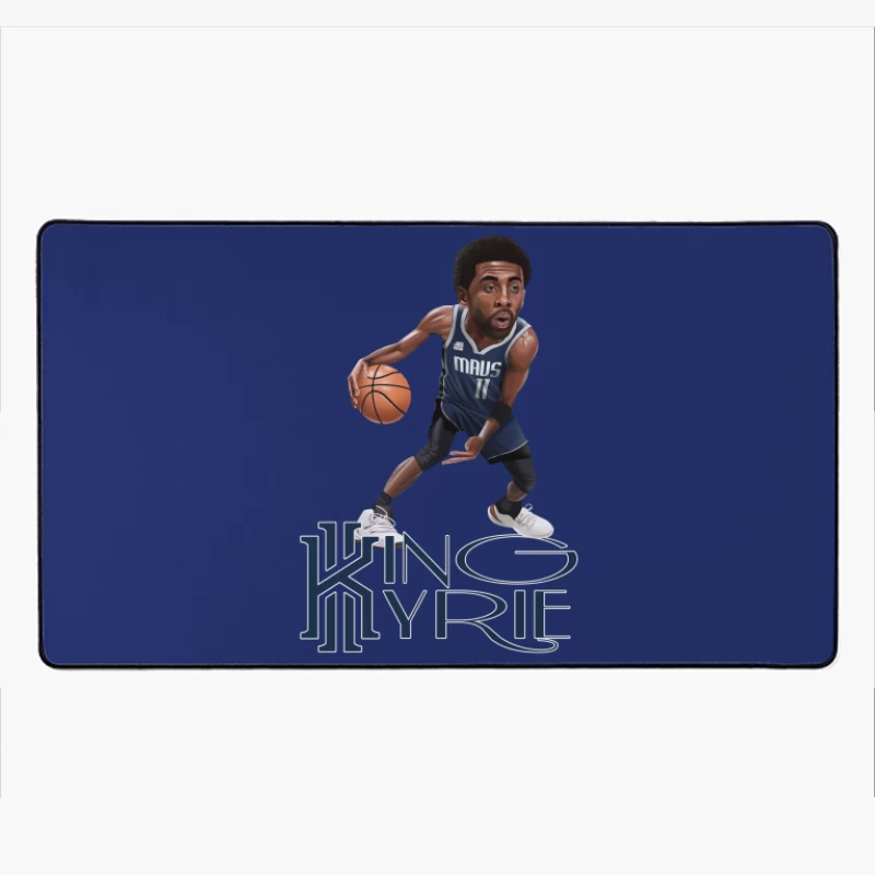 Dallas Mavericks - Kyrie Irving - KING KYRIE Desk Mat