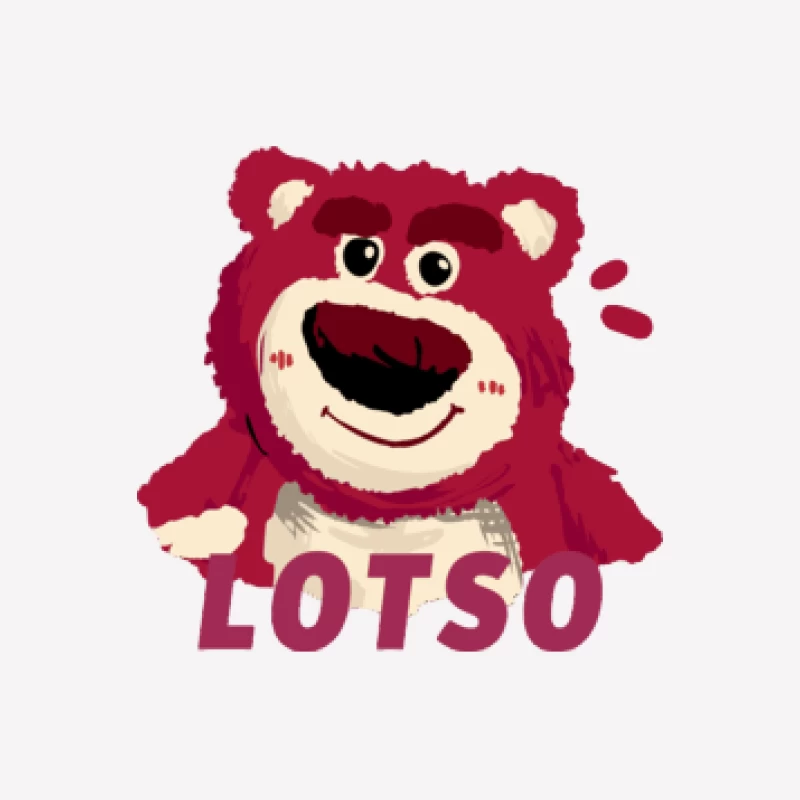 Roter Teddybär Lotso Damen T-Shirt