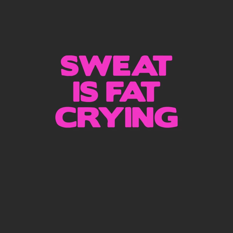 Pink Motivational Fitness Text Baseball Cap