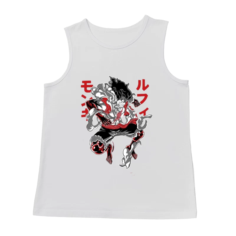 Luffy Gear Fourth, Manga Charakter Herren Tanktops