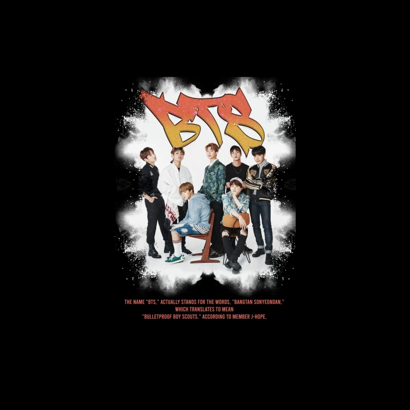 BTS: Popular K-Pop Boy Band from South Korea iPhone Case