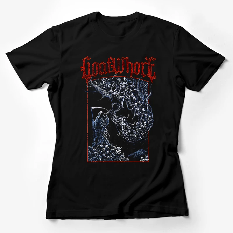 Goatwhore Death Horn Female T-Shirt