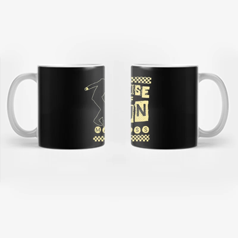 Madness - House of Fun Vintage Band Logo Design Coffee Mug