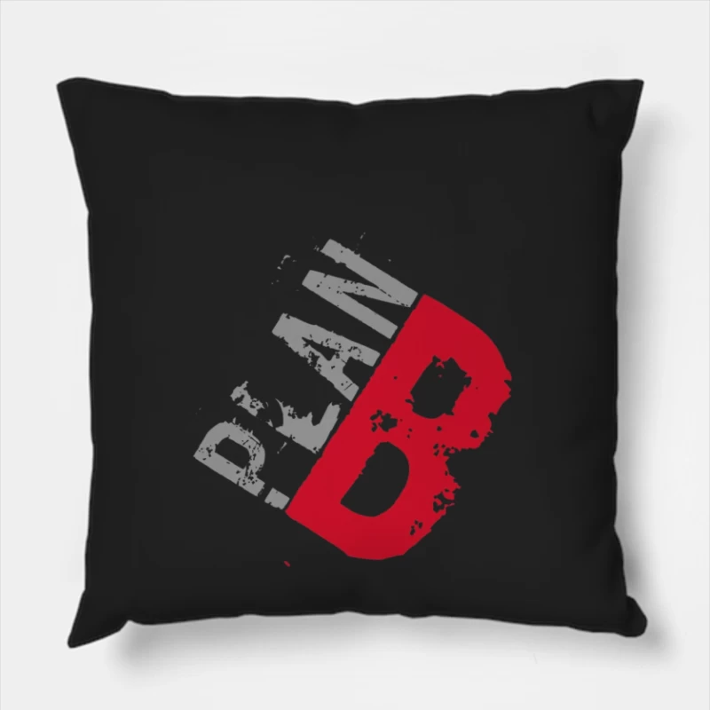 Creative Vintage Logo Design Throw Pillow