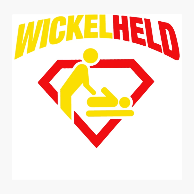Wickelheld Throw Pillow