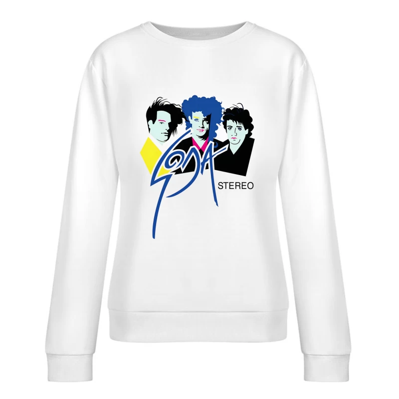 Soda Stereo 2 Female Pullover Sweatshirt