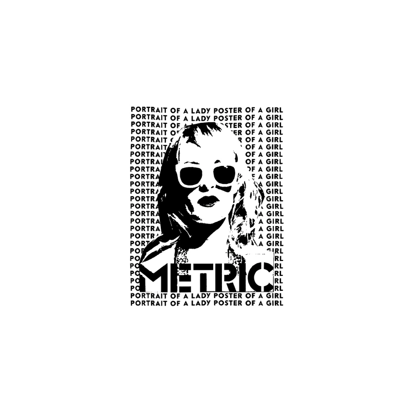 Metric Portrait Of A Lady iPhone Case