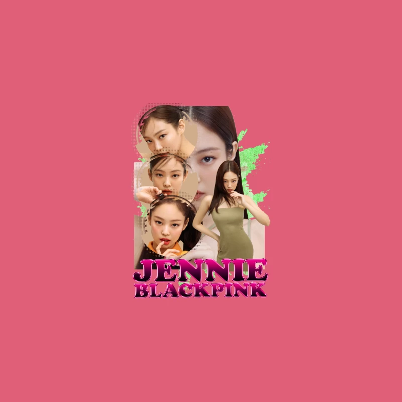 Jennie from BLACKPINK: K-pop Star and Fashion Icon Desk Mat