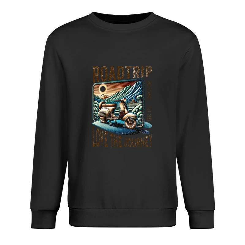 Roller-Roadtrip: Liebe das Abenteuer Herren Pullover Sweatshirt