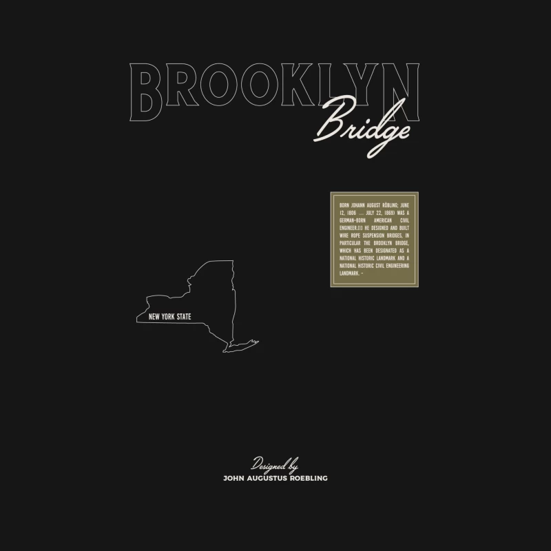 Brooklyn Bridge Architekturdesign Damen Langarm T-Shirt