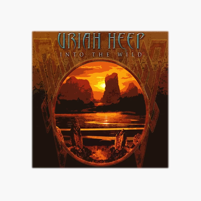 28 INTO THE WILD - URIAH HEEP Cotton Tote Bag