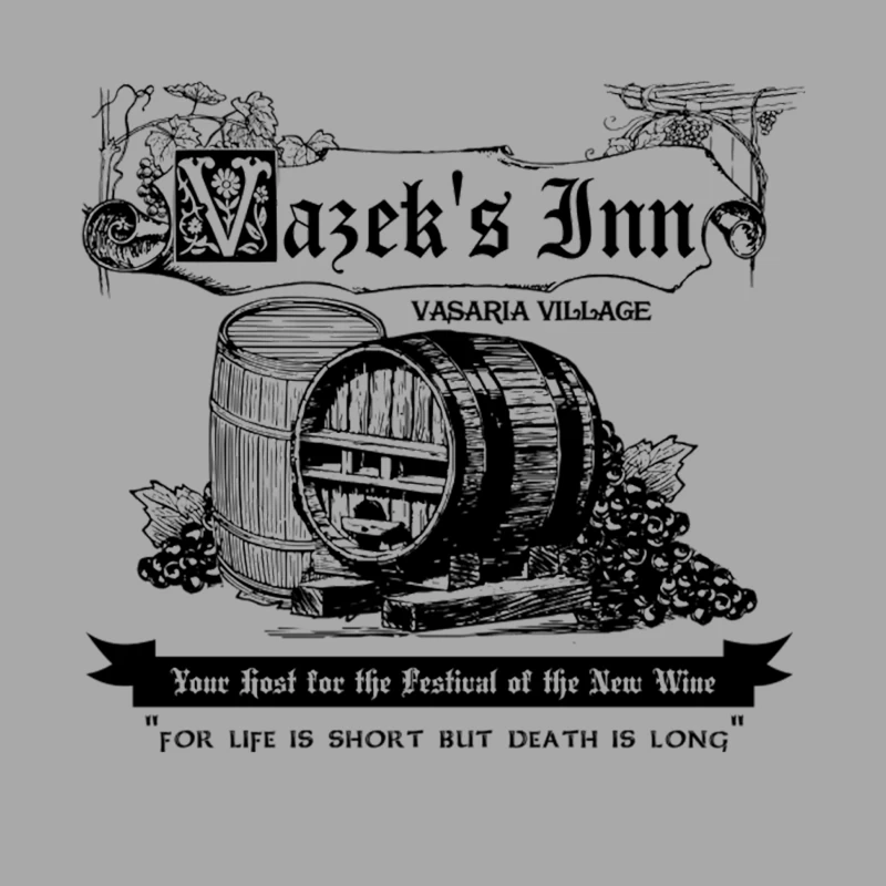 Vazek_s Inn from Frankenstein meets the Wolfman - Universal Monsters for lighter fabric. Female Pullover Hoodie