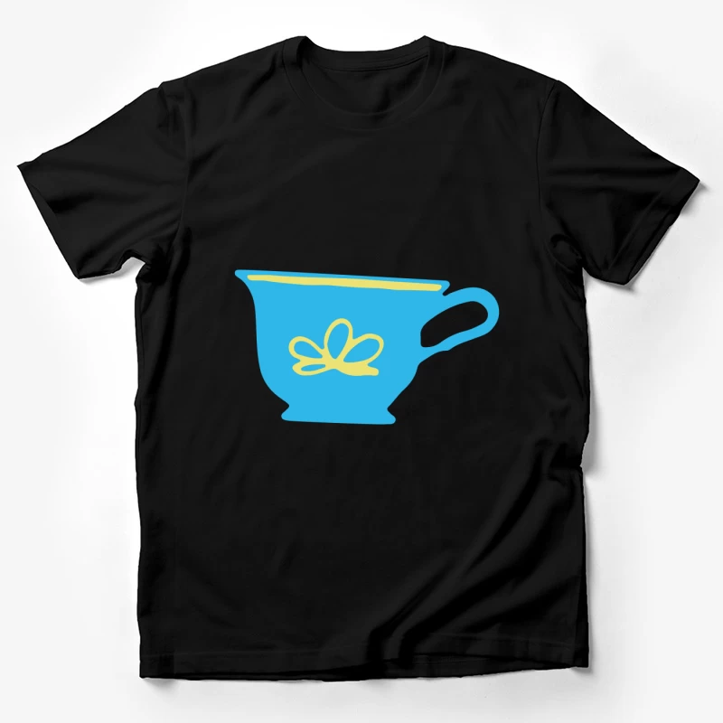 Tasse bleue avec motif déco Homme T-Shirt