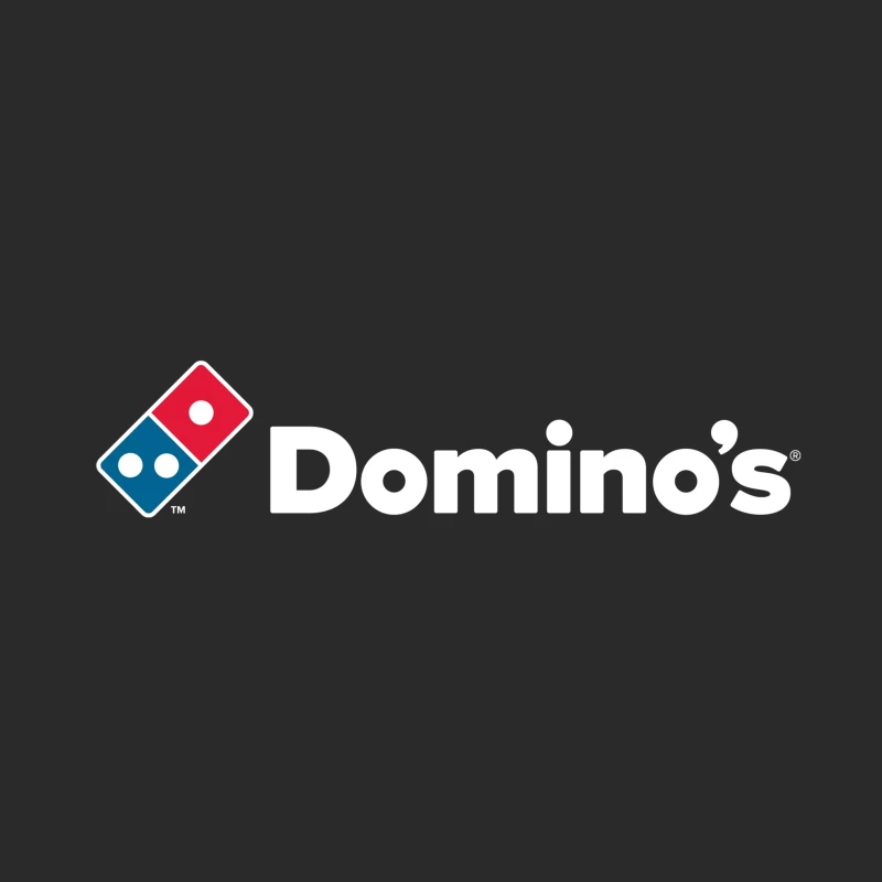 Domino's Pizza Minimalist Brand Logo Baseball Cap