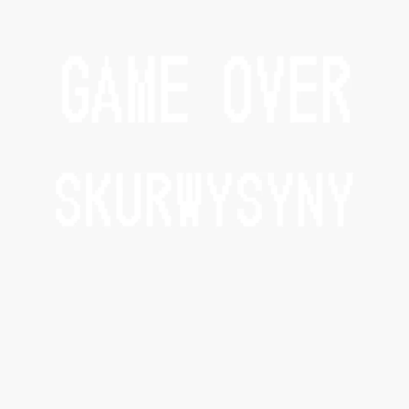 Game Over Skurwysyny Cotton Tote Bag