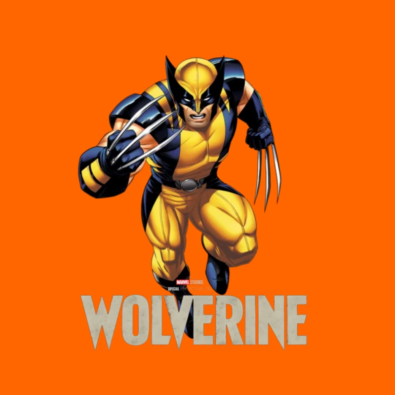 Wolverine Comic Character Pin