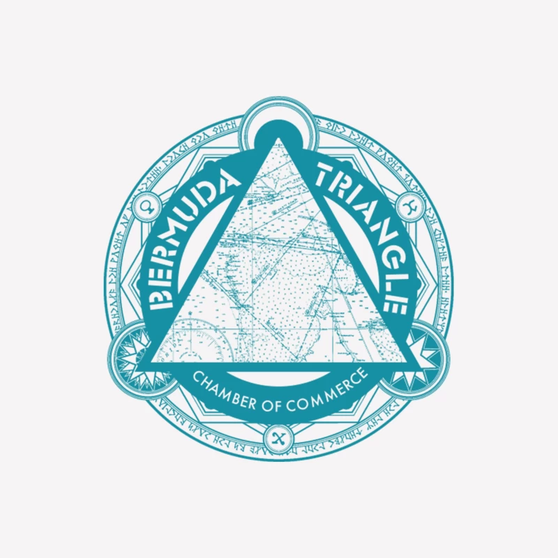 Bermuda Triangle Chamber of Commerce Male T-Shirt
