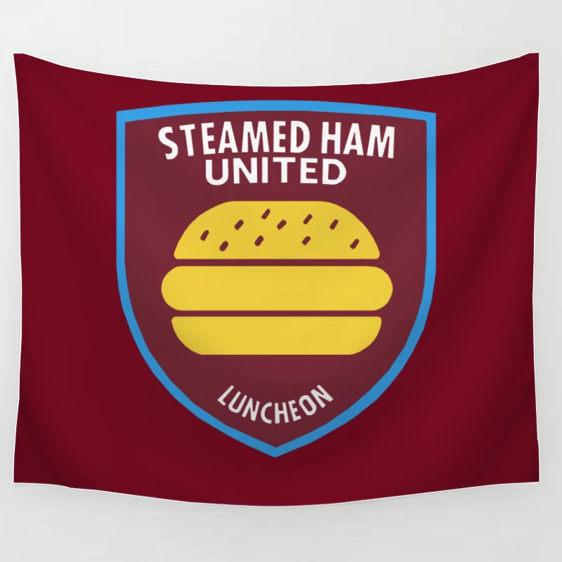 Simpsons / West Ham Parody - STEAMED HAM UNITED Tapestry