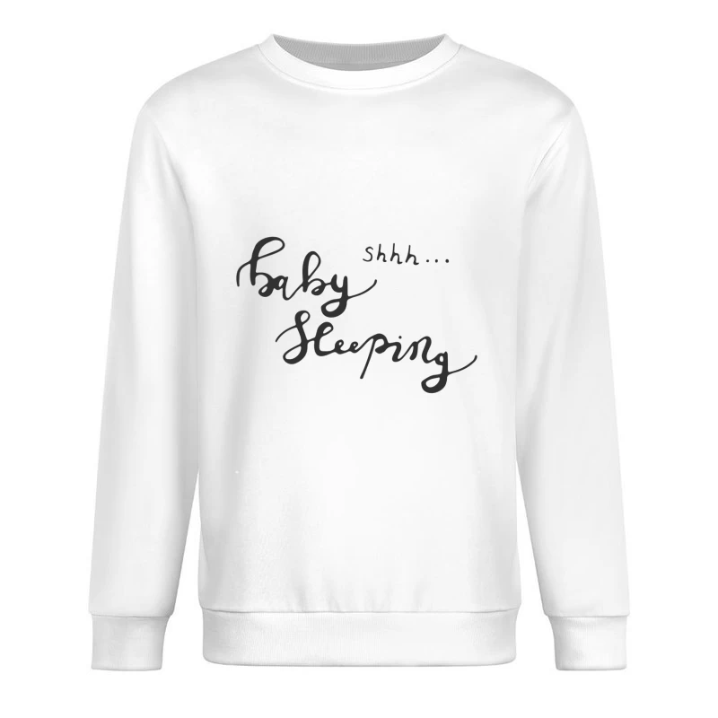 Affiche Bébé Dormant Homme Sweat-shirt à enfiler