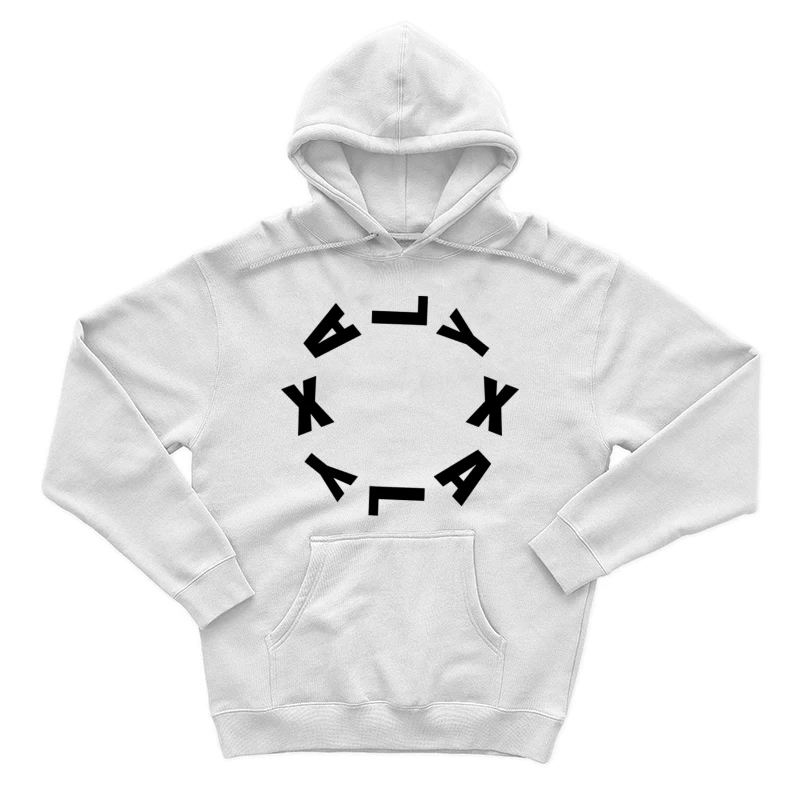 Drehendes K-Design Herren Pullover Hoodie