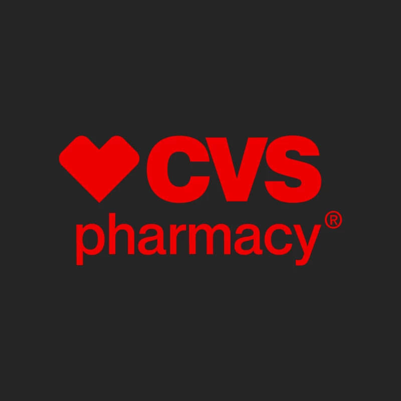 CVS Pharmacy Logo with Red Heart Symbol Female Pullover Sweatshirt