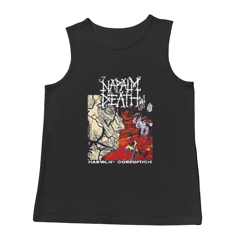 Napalm Death Harmony Coruption Male Tank Top