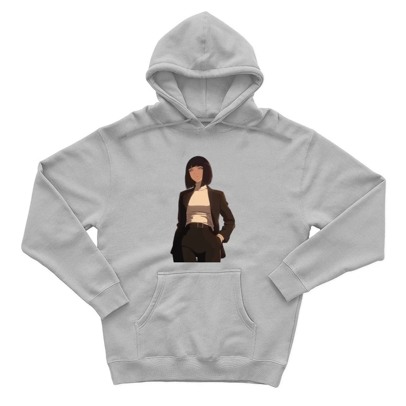 Anime-Figur im Anzug Herren Pullover Hoodie