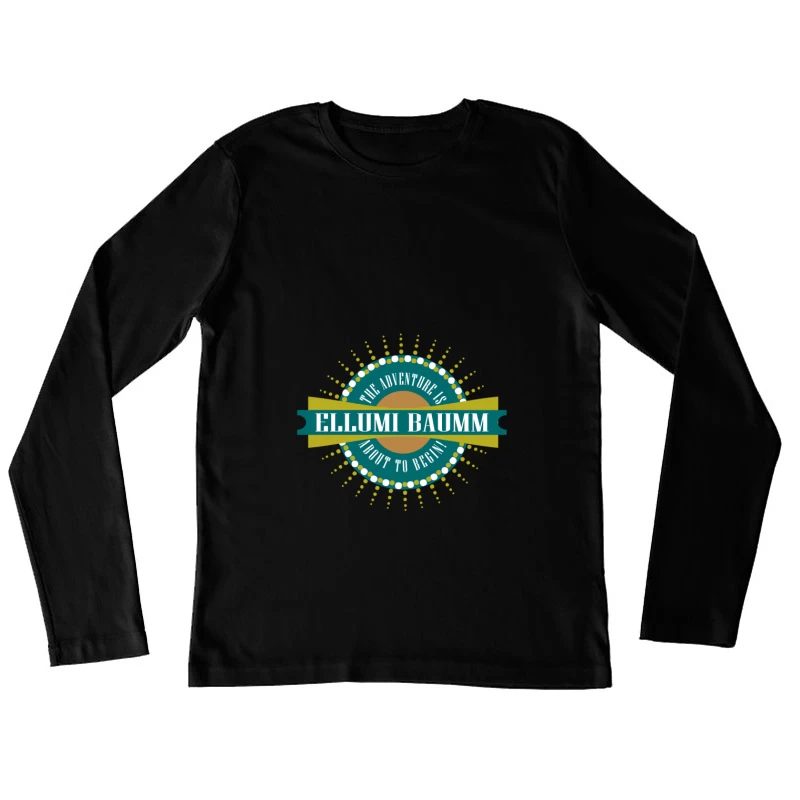 Aventure avec Ellumi Baumm Femme Manches Longues T-Shirt