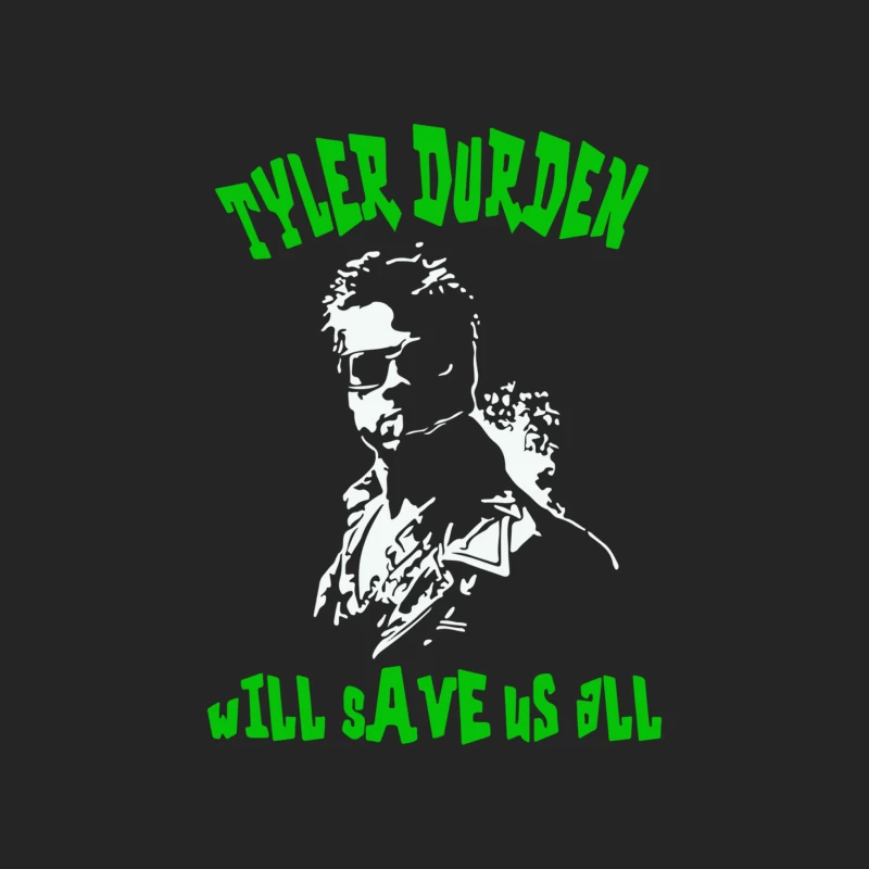 Tyler Durden Will Save Us All Fight Club Anarchist Male Pullover Sweatshirt