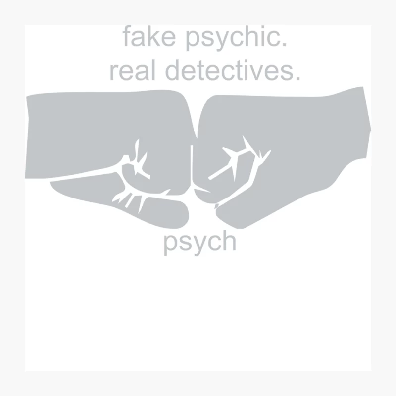 NBC Psych Fist Bump Pin