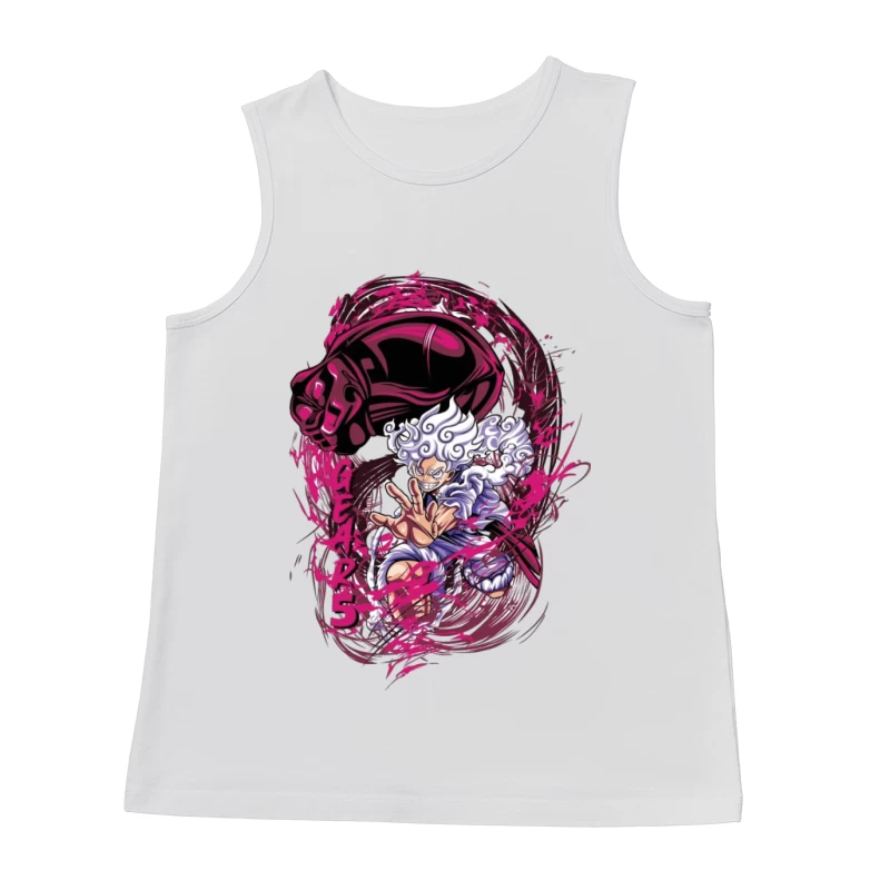Anime-Charakter mit übernatürlicher Kraft Herren Tanktops