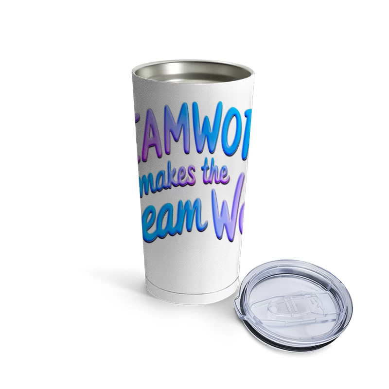 Inspirational Teamwork Travel Mug