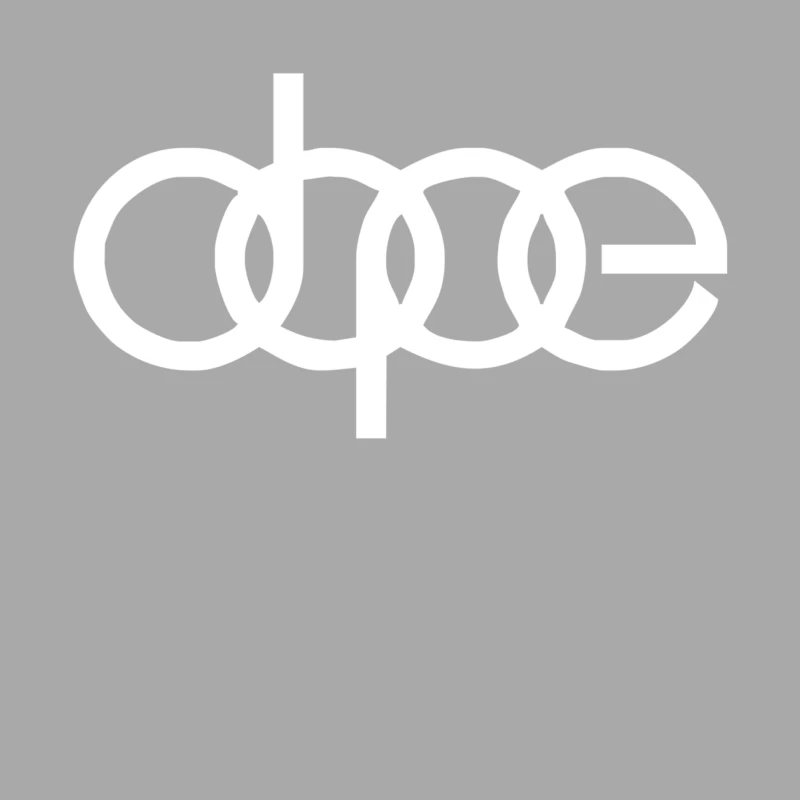 (2) Dope Sticker Vinyl Decal Window Car Audi JDM Euro Female Pullover Hoodie