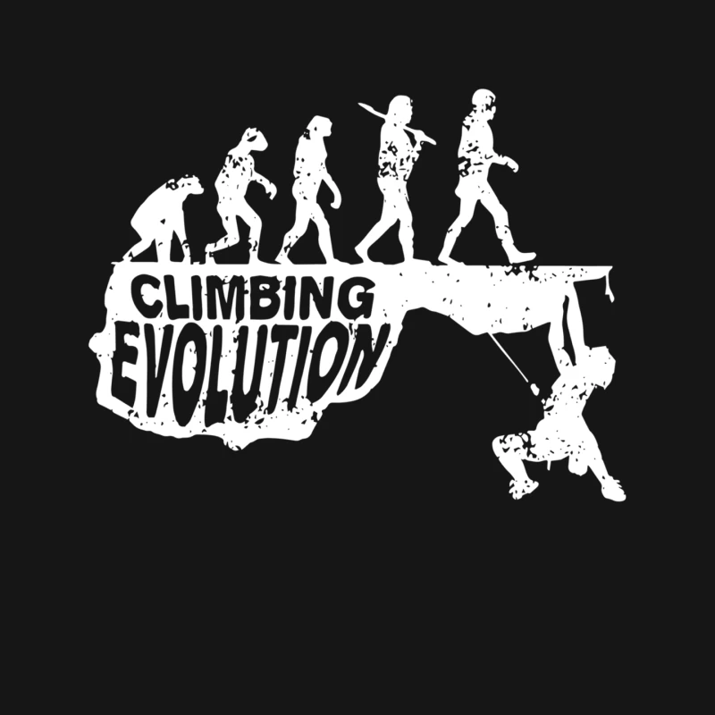 Climbing Evolution Mouse Pad