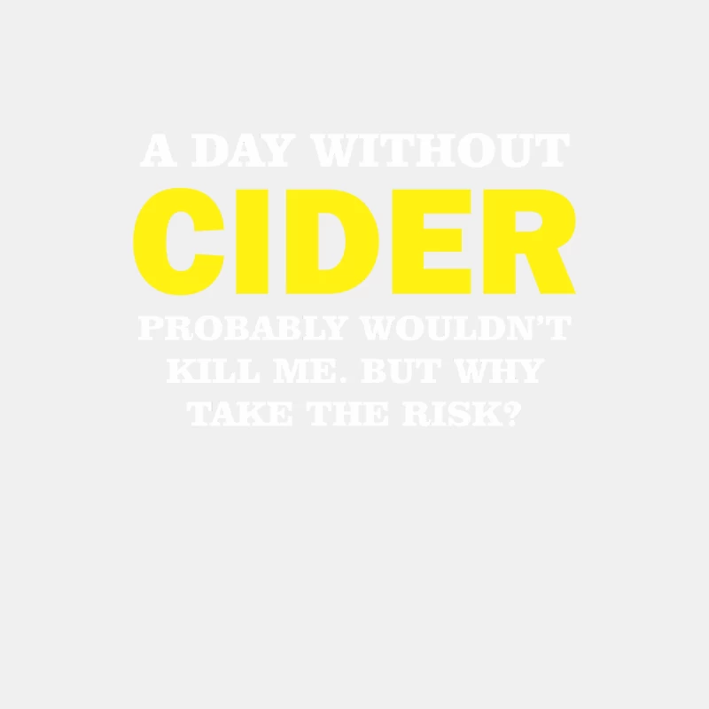 A DAY WITHOUT CIDER Male Tank Top