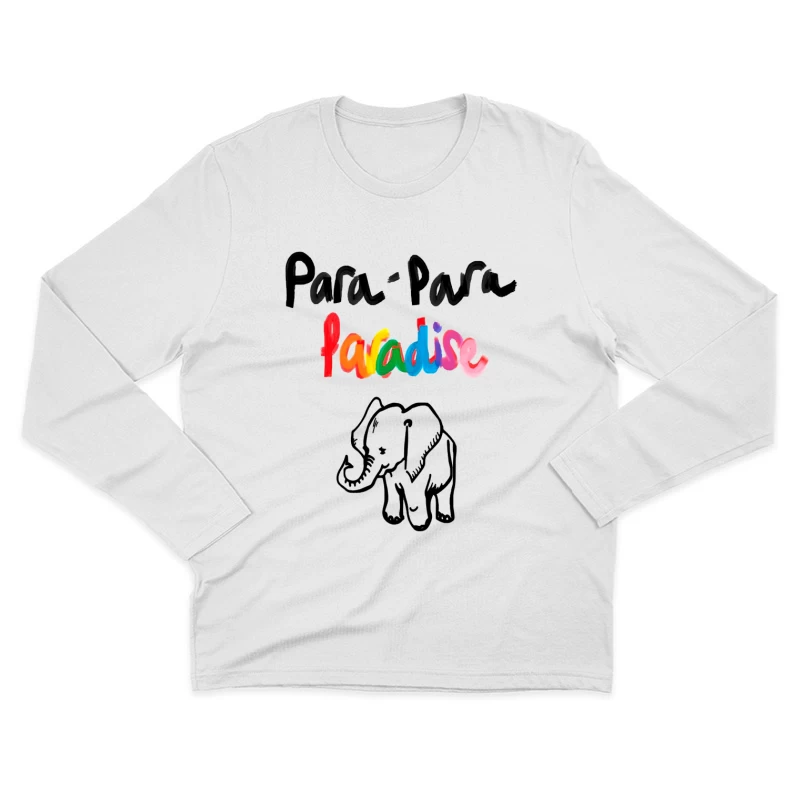 Coldplay Para Para Paradise Male Long Sleeve T-Shirt