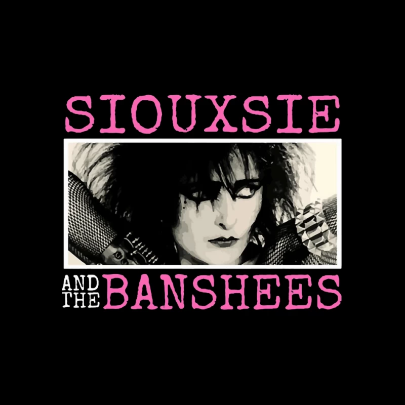 Siouxsie and the Banshees Gothic Punk Album Cover Pin