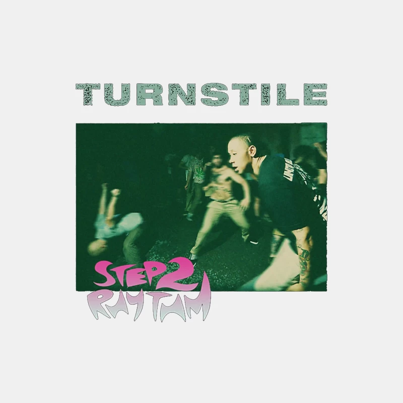 Turnstile - Step 2 Rhythm Album Cover Male Tank Top