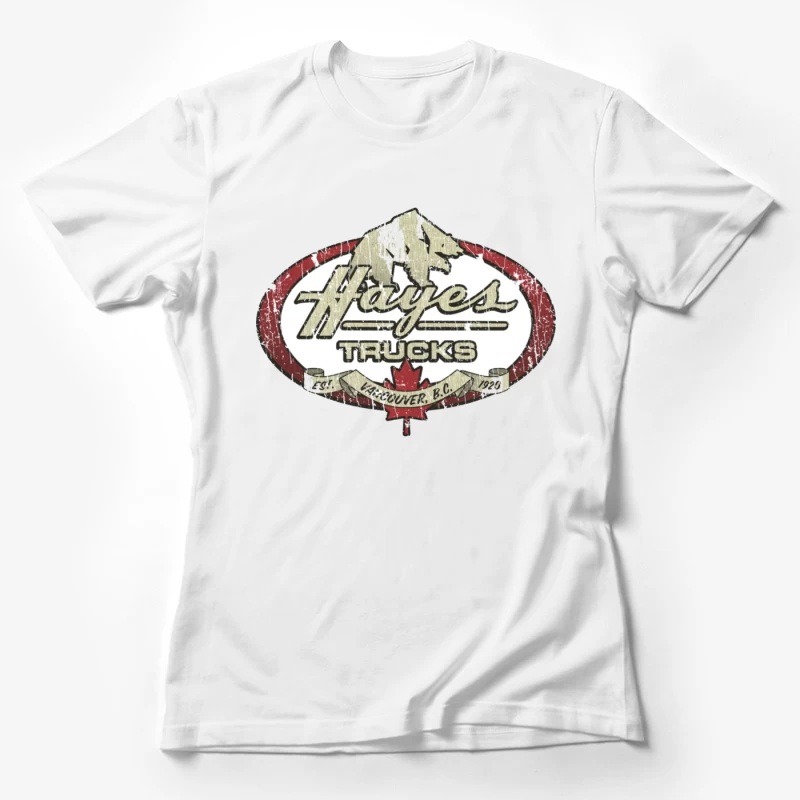 Hayes Trucks 1971 Female T-Shirt