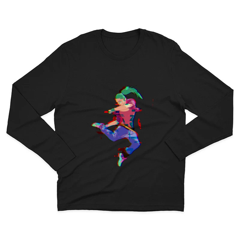  Herren Langarm T-Shirt