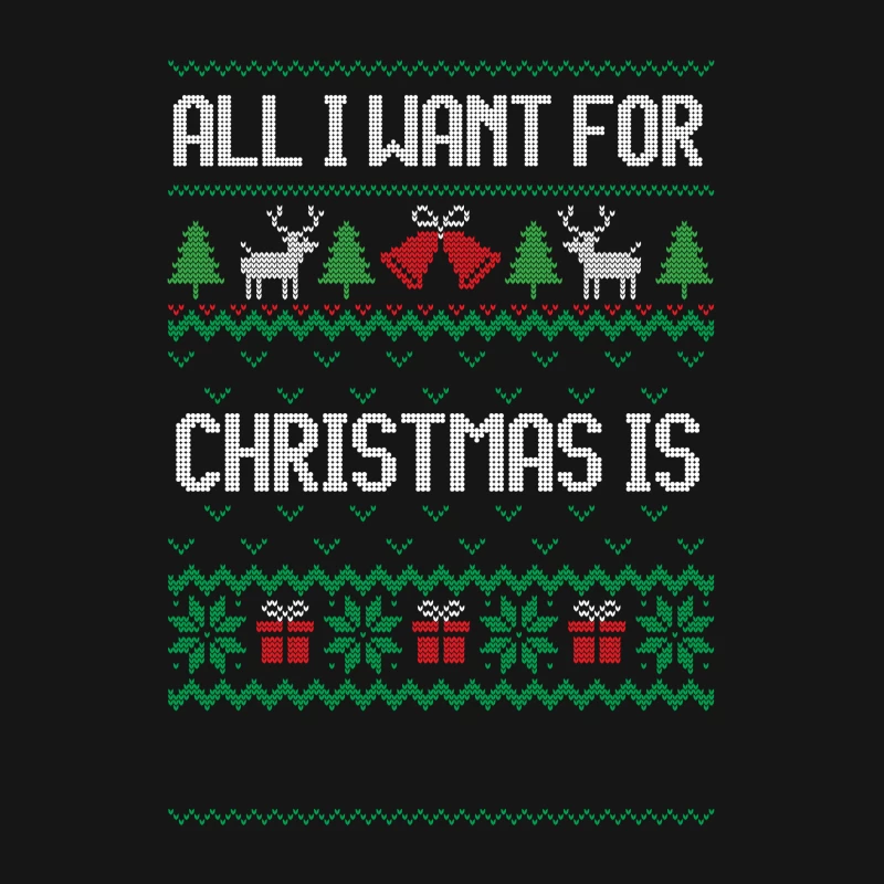 Motif de Noël avec rennes et cloches Femme T-Shirt
